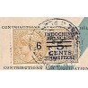 Fiscal unifié 1941 timbre surchargé 6/5 c  de Haiphong