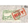 Hué 1967  timbre fiscal local 20 $ vert sur document