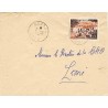 NUATJA TOGO 1957 lettre pour Lomé