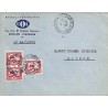 1948 Lettre locale  à 60 c de SAIGON  au tarif double port