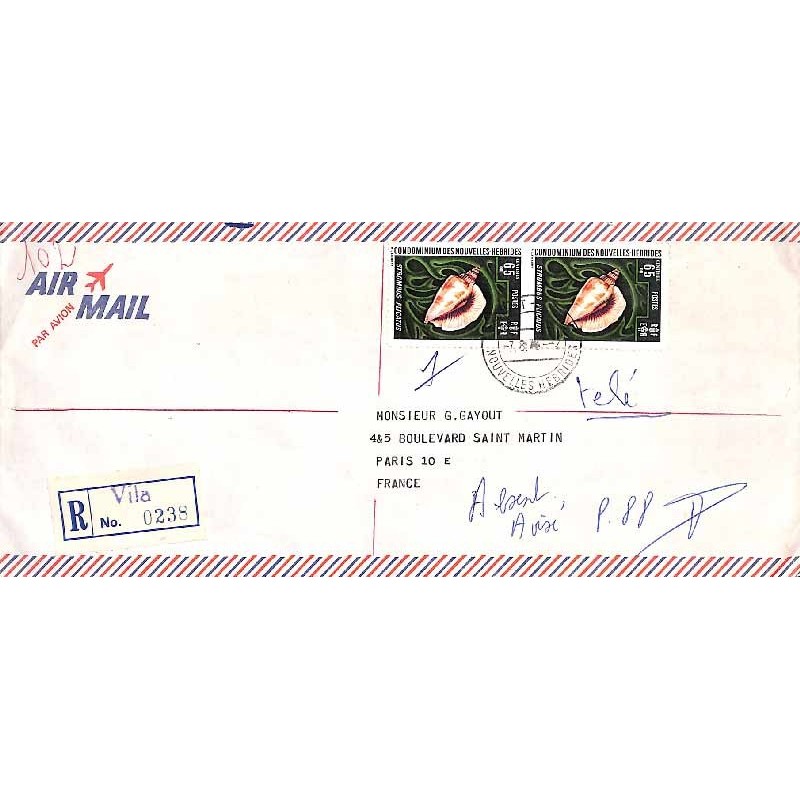 1973 PORT-VILA NOUVELLES HEBRIDES