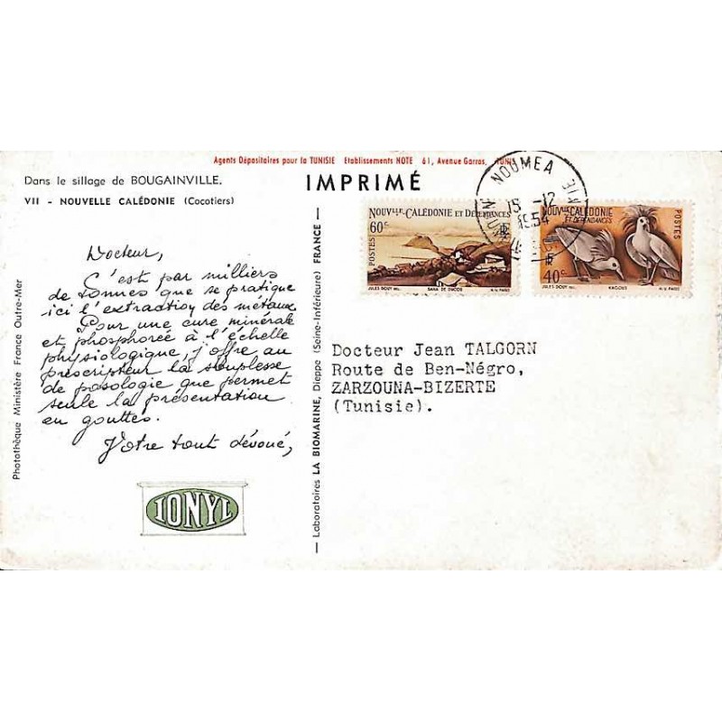 NOUMEA  NOUVELLE - CALEDONIE