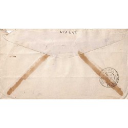 1945 BOULOUPARI NELLE-CALEDONIE Cachet  CENSURE ALLIEE NOUVELLE CALEDONIE 10