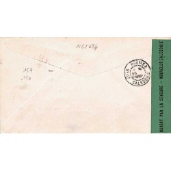 1944 PAITA NELLE-CALEDONIE cachet de CENSURE ALLIEE NOUVELLE CALEDONIE 4