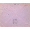 1936 lettre pour la France  avec 10 (x5)  PROTECTORAT FRANCAIS . WALLIS