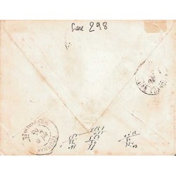 1903 Lettre FM de OUAGADOUGOU Cachet CORPS EXPEDITIONNAIRE DU SOUDAN FRANCAIS *