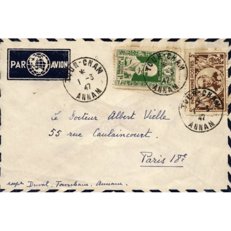 TOUR - CHAM ANNAM 1947
