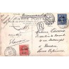 YUNNAN-FOU-CHINE 1907 Carte postale recommandée