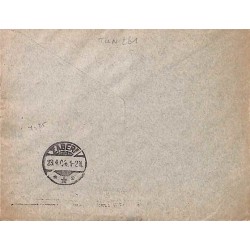 1904 lettre papiers d’affaires pour l’Allemagne 25 c.