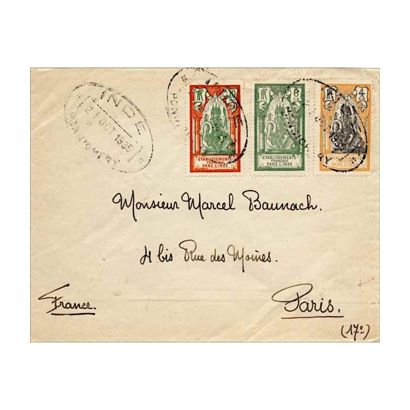 PONDICHERY * INDE * 1935