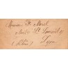 1899 Bande de journal Affranchie à 1 c