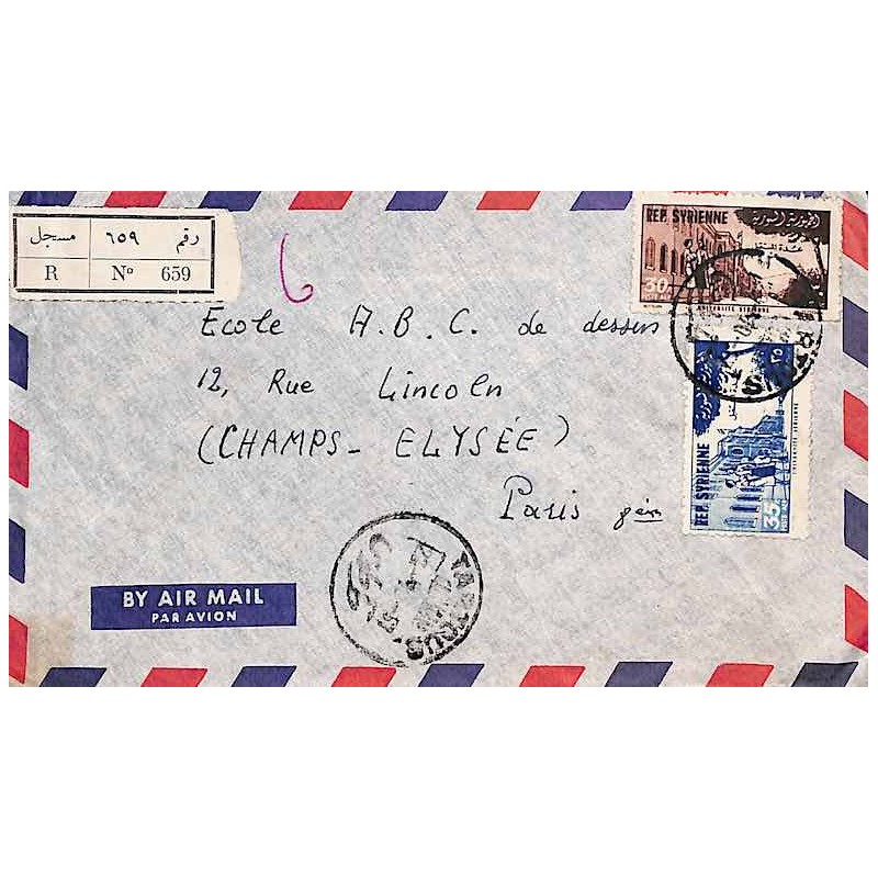 timbre de Syrie indépendante