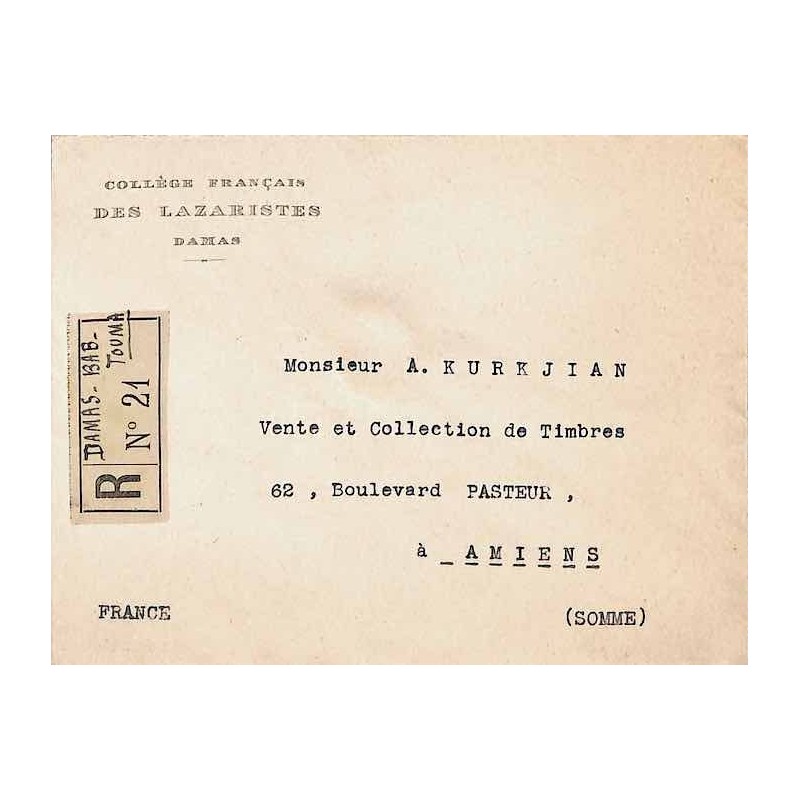 timbre de la république de Syrie