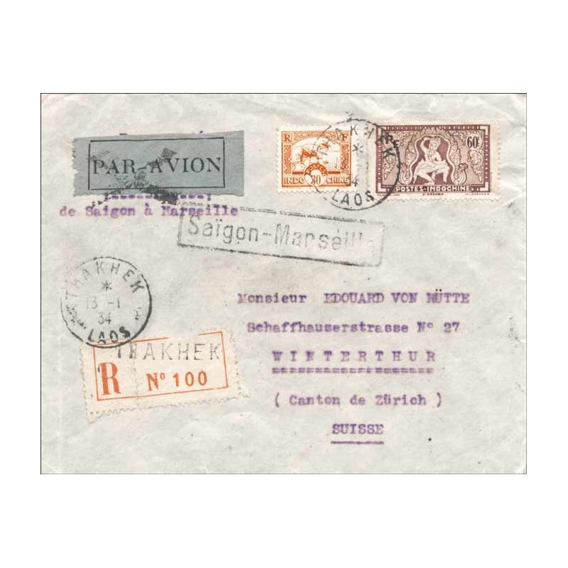 THAKHEK  LAOS 1934