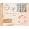 1942 Lettre pour la Martinique à 3 f de CAPESTERRE GUADELOUPE