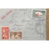 1940 Lettre avion pour la France via Natal à 18 f de BASSE - TERRE GUADELOUPE