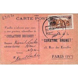 1930 Carte postale...