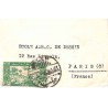 1946 Enveloppe pour carte de visite Syrie PA 2 d' ALEP