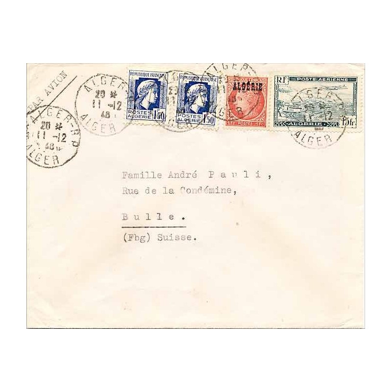 Timbre Marianne et Coq d’Alger 11