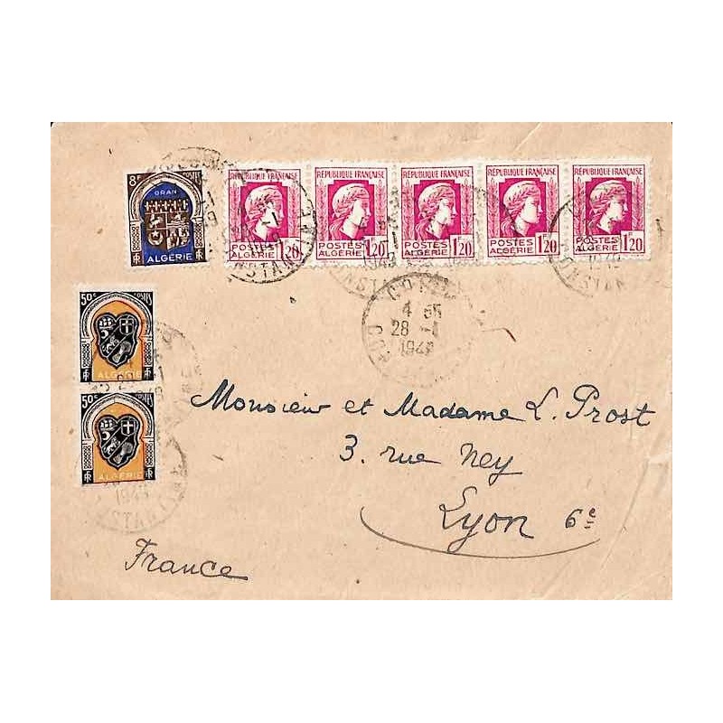 Timbre Marianne et Coq d’Alger 18