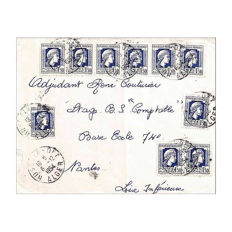 Timbre Marianne et Coq d’Alger 20