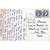 1946 Carte postale à 3 f. Oblitération ORAN