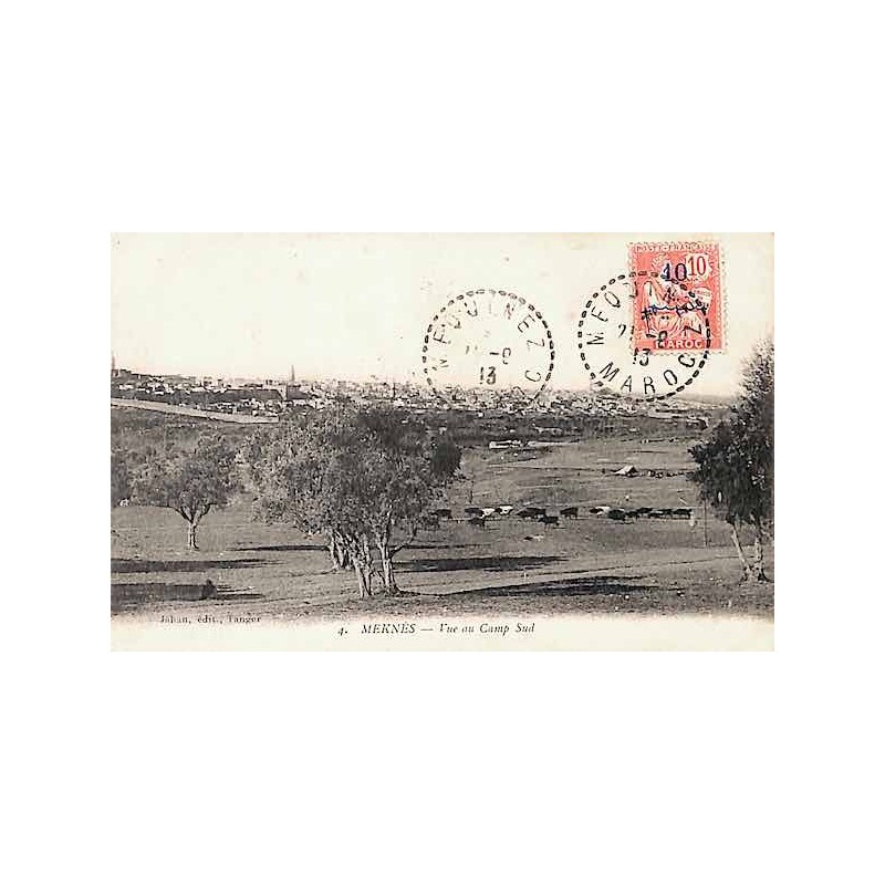 MEQUINEZ MAROC 1913