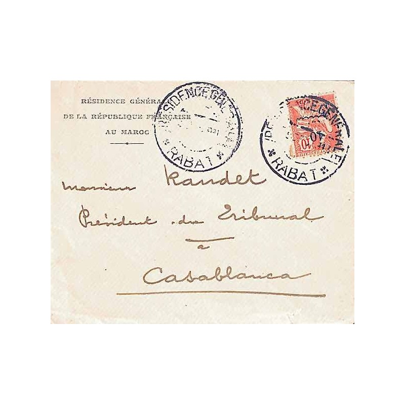 RABAT * RESIDENCE GENERALE *  1913