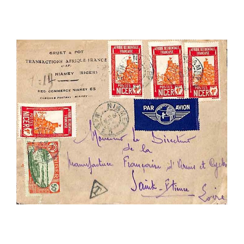 Oblitération NIAMEY NIGER
