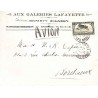 1924 Lettre Affranchissement 75 c. CASABLANCA-POSTES  MAROC