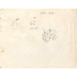 1925 Enveloppe Bertou Tabacs Alhambra CASABLANCA-POSTES  MAROC