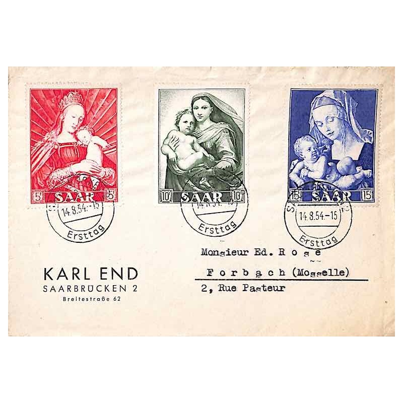 SAARBRÜCKEN 2 Ersttag