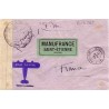 1939 Lettre FM avion à 3 f. de BANGUI OUBANGUI-CHARI