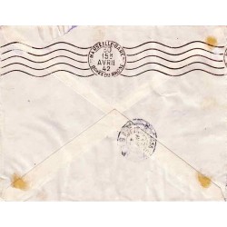 1942 Lettre 7 f  DOSSO NIGER