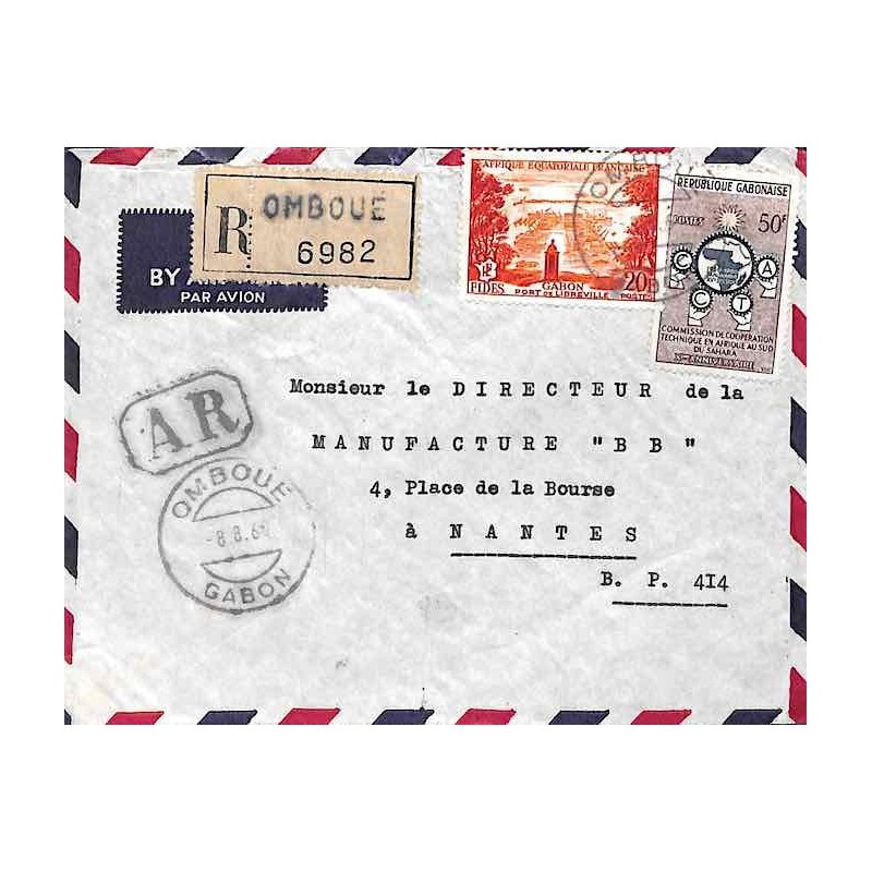 OMBOUE GABON 1960 à pont