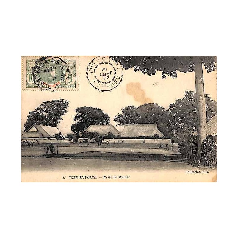 DIMBROKO A ABIDJAN * 1912 Oblitération convoyeur