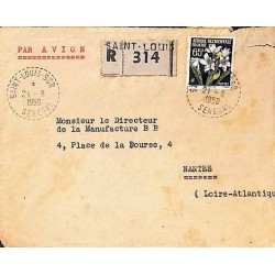 SAINT- LOUIS  - SOR SENEGAL 1958