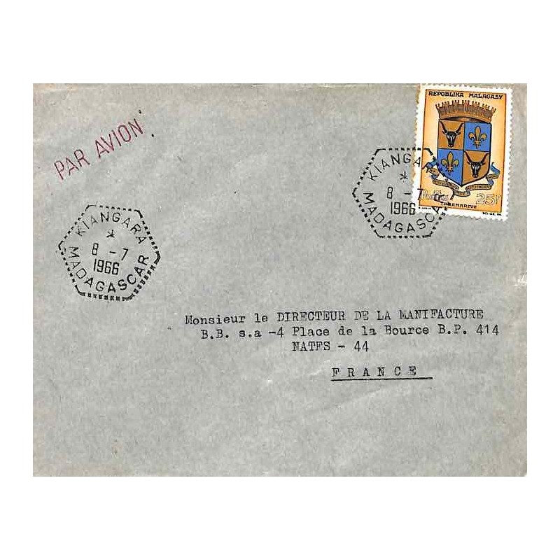 KIANGARA MADAGASCAR 1966