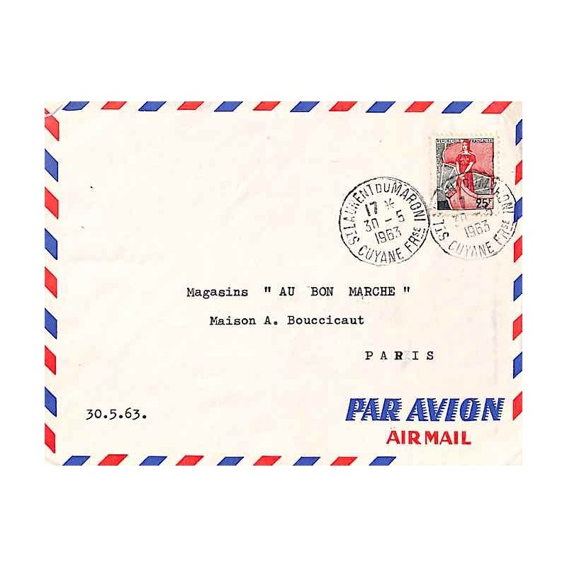 ST LAURENT DU MARONI  GUYANE FRse 1963