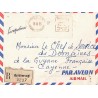 CAYENNE R.P. GUYANE FRANCAISE Affranchissement mécanique SATAS 1963