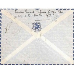 1941 Lettre avion Affranchissement Côte Ivoire 120, 129