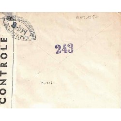 1945 Affranchissement 217  Oblitération FES VILLE NOUVELLE MAROC