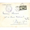 1924 Lettre de la IIè Conférence Nord-Africaine Oblitération RABAT RESIDENCE MAROC