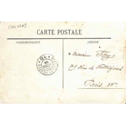 1908 TRESOR ET POSTES * 18 *  sur  timbre 5 centimos