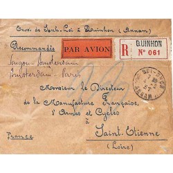 1931 Lettre pour la France...