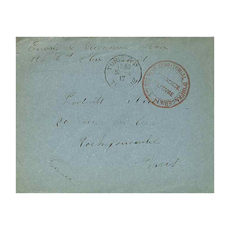 126 e REGIMENT TERRITORIAL D'INFANTERIE * FRANCHISE MILITAIRE