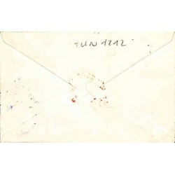 1916  TUNIS Cachet DIVISION D’OCCUPATION DE TUNISIE Le Général Commandant Déesse