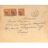 1902 Affranchissement 53 (x3) Oblitération REUNION * St DENIS *
