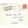 Lettre par avion d’Angers pour Cholon 1950