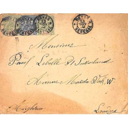 1902 lettre pour Londres...